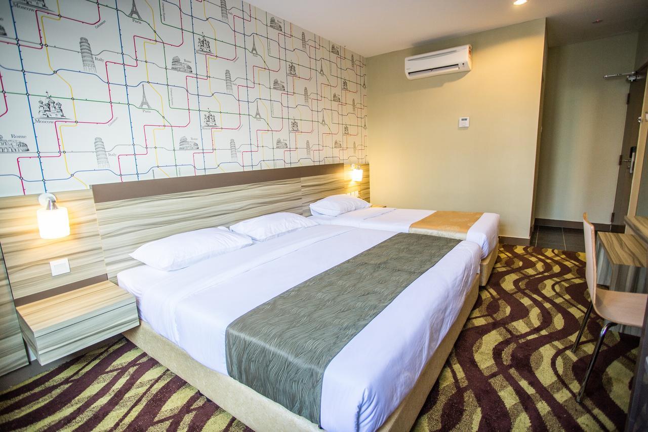 Hotel Zamburger Victory City Johor Bahru Szoba fotó