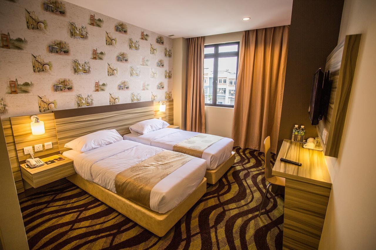 Hotel Zamburger Victory City Johor Bahru Szoba fotó